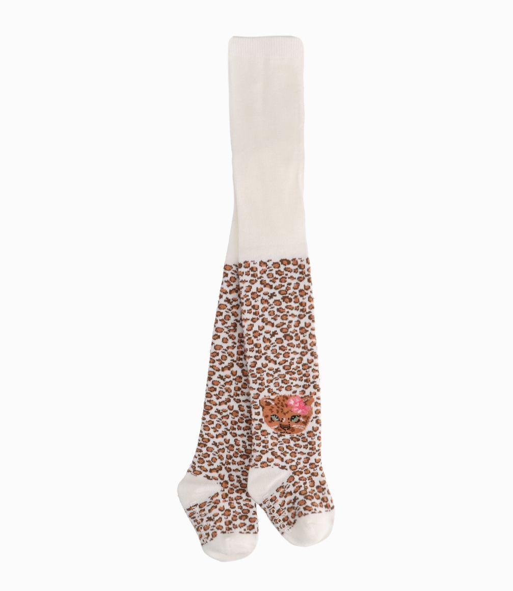 Panty Niña Animal Print Limonada Crudo-1