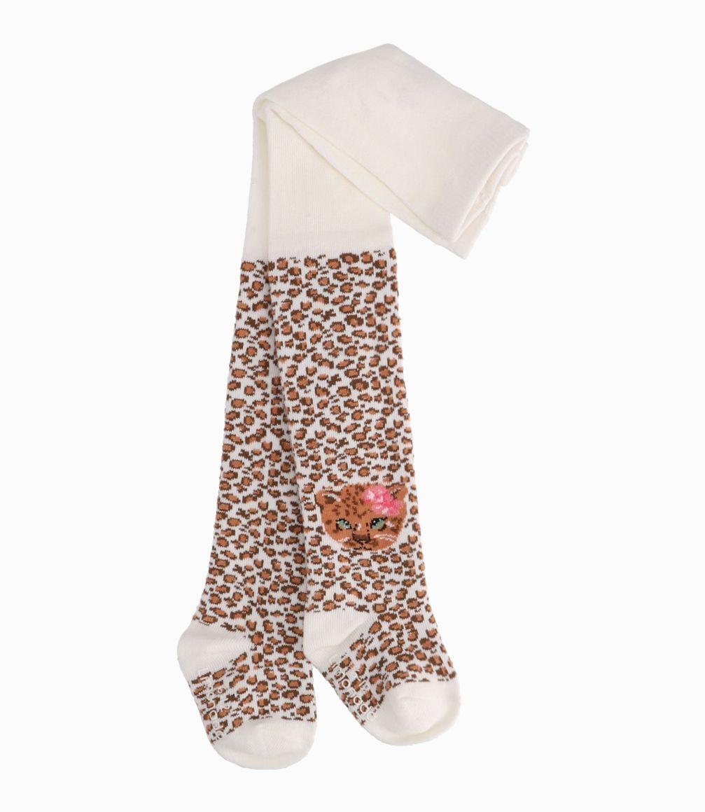 Panty Niña Animal Print Limonada Crudo-0