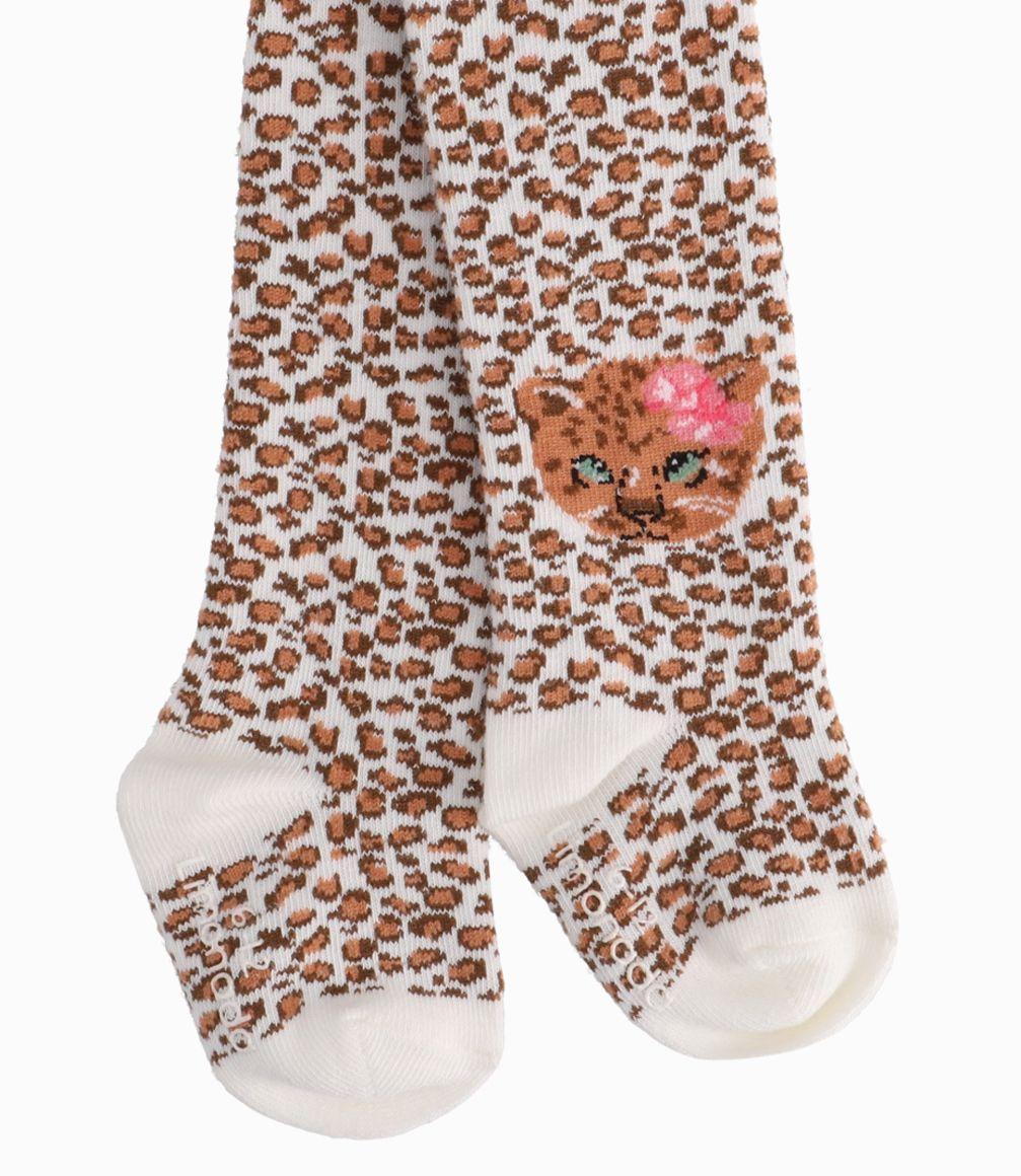 Panty Niña Animal Print Limonada Crudo-2