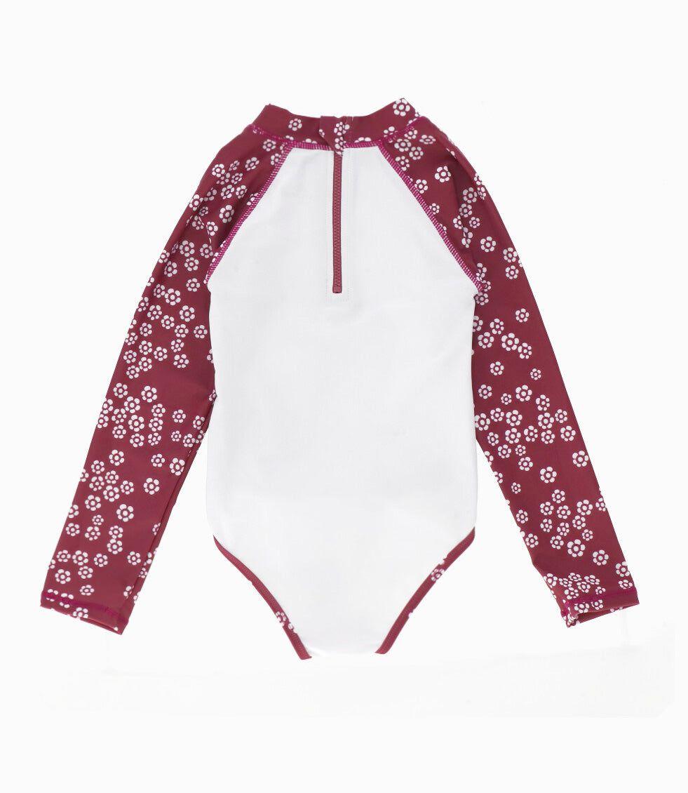 Traje de baño niña con osito turquesa Limonada-1