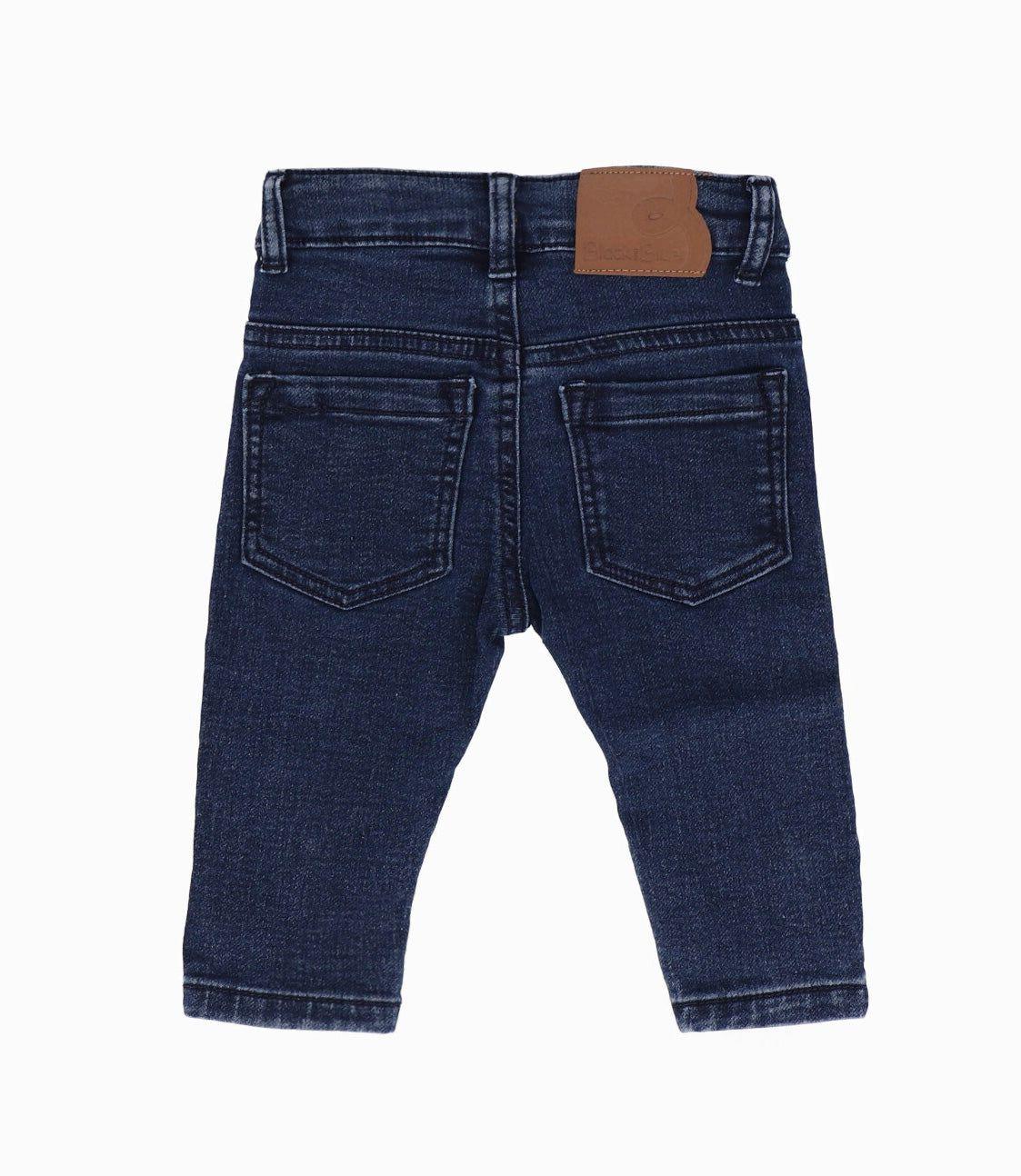 Jeans bebé pitillo azul Black and Blue-1