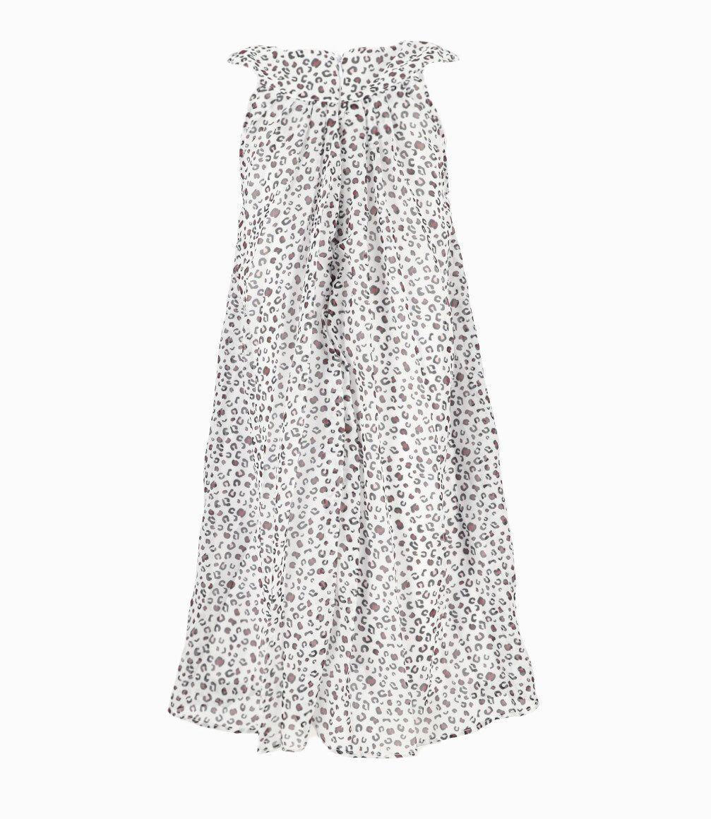 Vestido niña cuello halter blanco Limonada-1