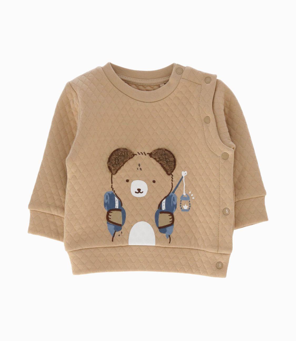Conjunto recién nacido con osito cafe 4 Kids-1