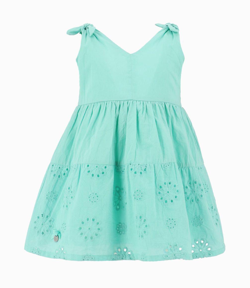 Vestido Niña Con Flores-3