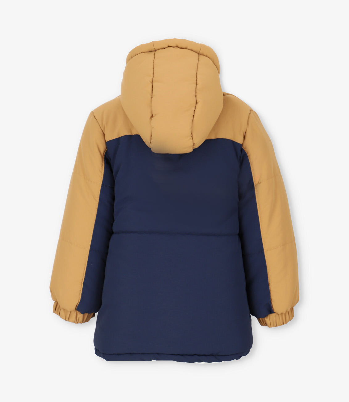 Parka niño repelente al agua camel Black and blue-2
