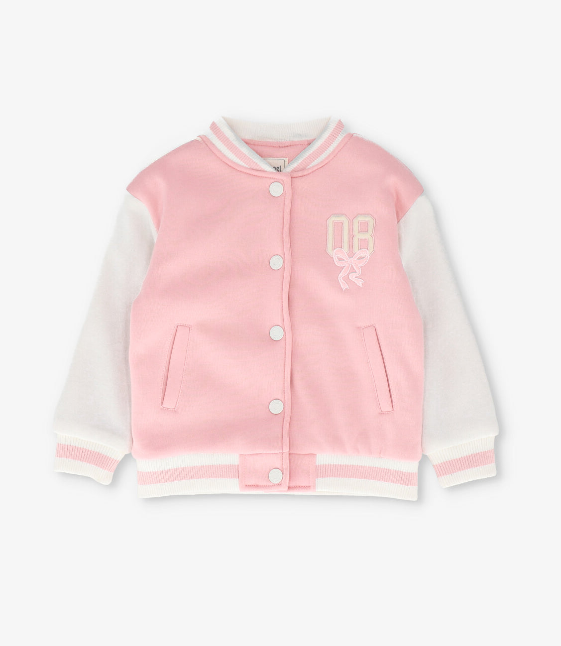 Chaqueta niña bomber rosado 4 Kids-1