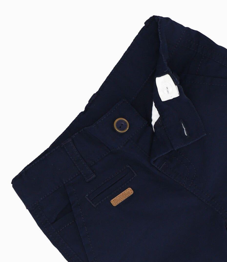 Pantalón bebé básico azul marino Black and Blue-2