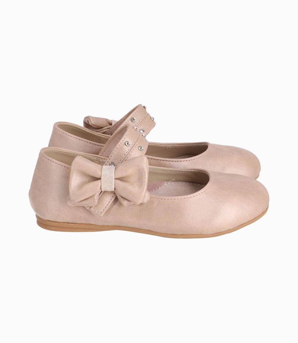 Bailarina Niña Con Lazo y Cristales Limonada Arena-1