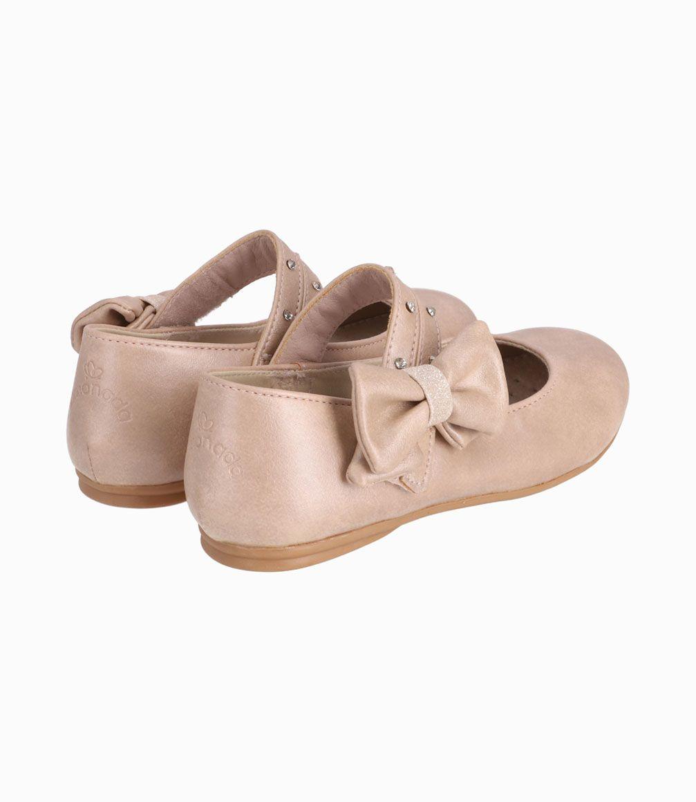 Bailarina Niña Con Lazo y Cristales Limonada Arena-2