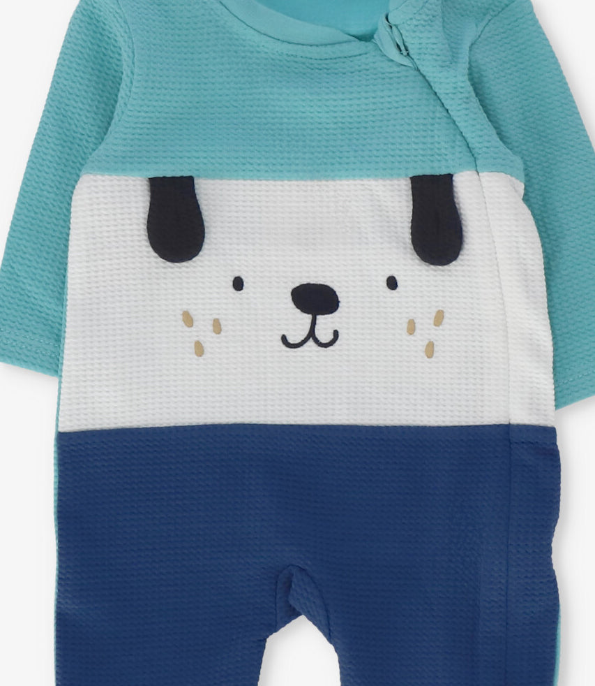 Enterito recién nacido perrito menta Black and Blue-2