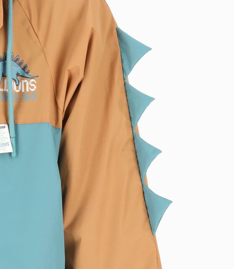 Chaqueta niño de dinosaurio petróleo Black and Blue-3