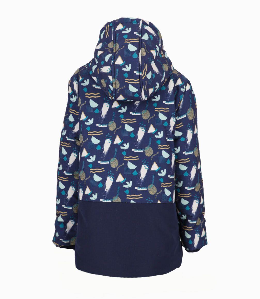 Parka niño con diseño azul marino 4 Kids-2