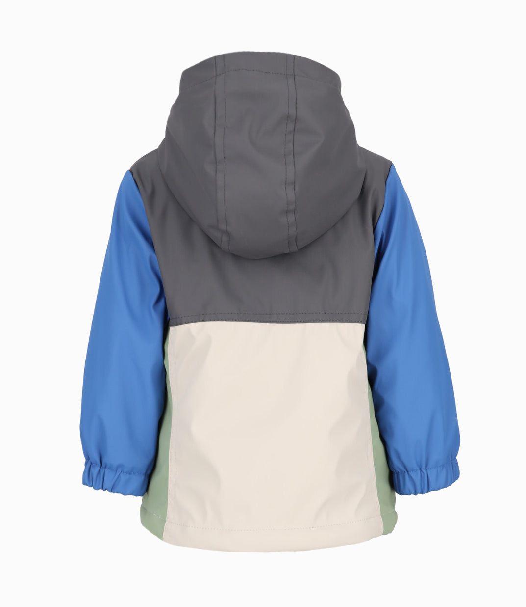 Chaqueta bebés impermeable gris 4 Kids-1