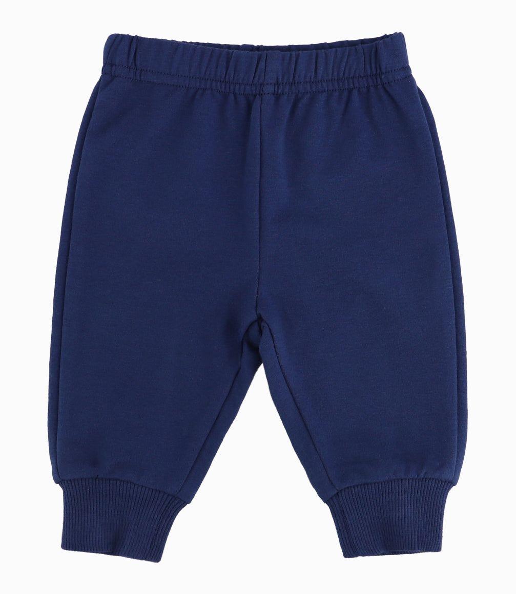 Conjunto Buzo Recién Nacida De Polerón Y Pantalón Azul Marino-3