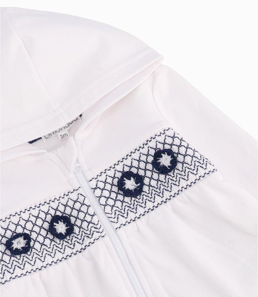 Conjunto Buzo Recién Nacida De Polerón Y Pantalón Azul Marino-5