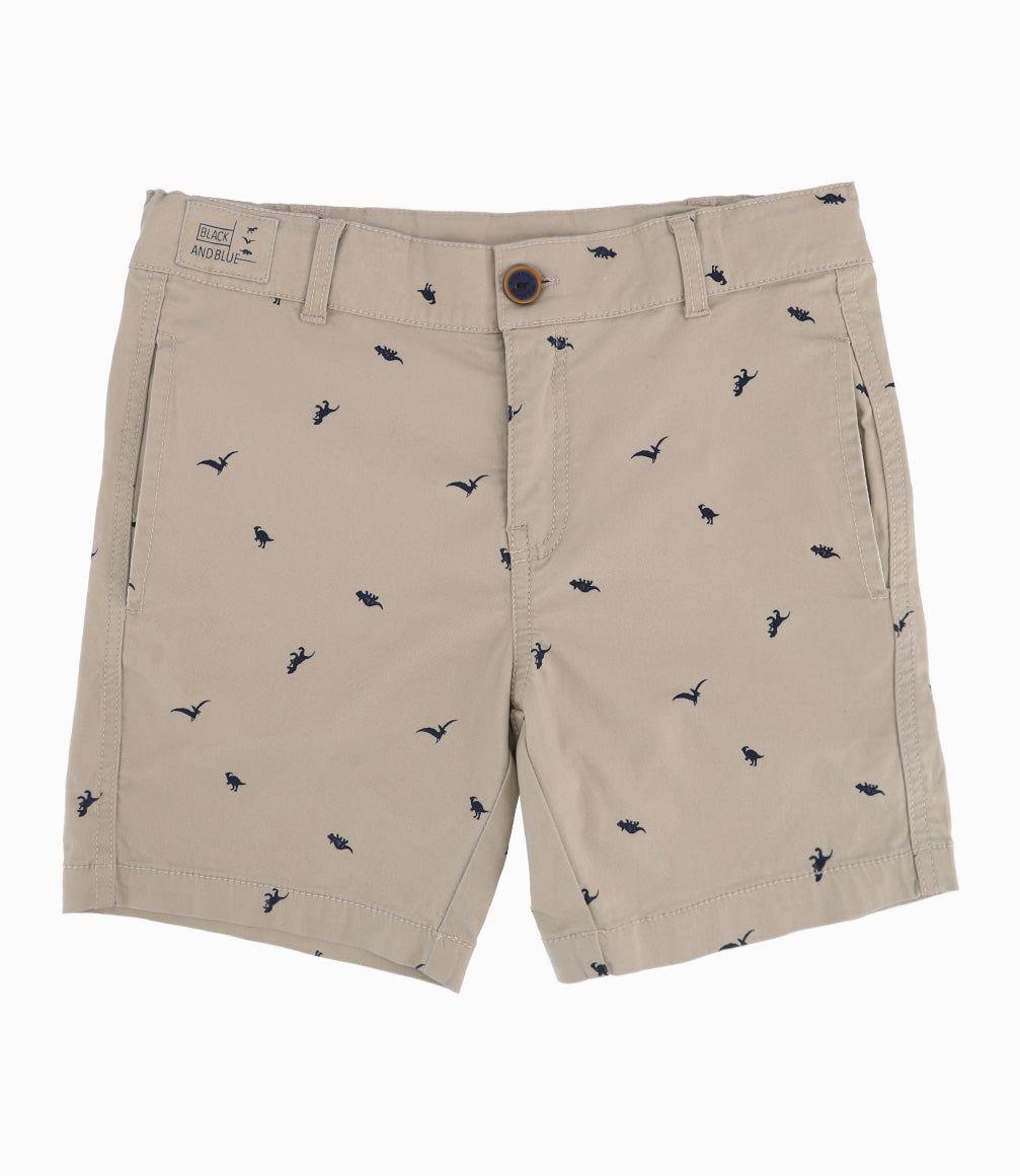 Bermuda Niño Con Suspensores Beige-4