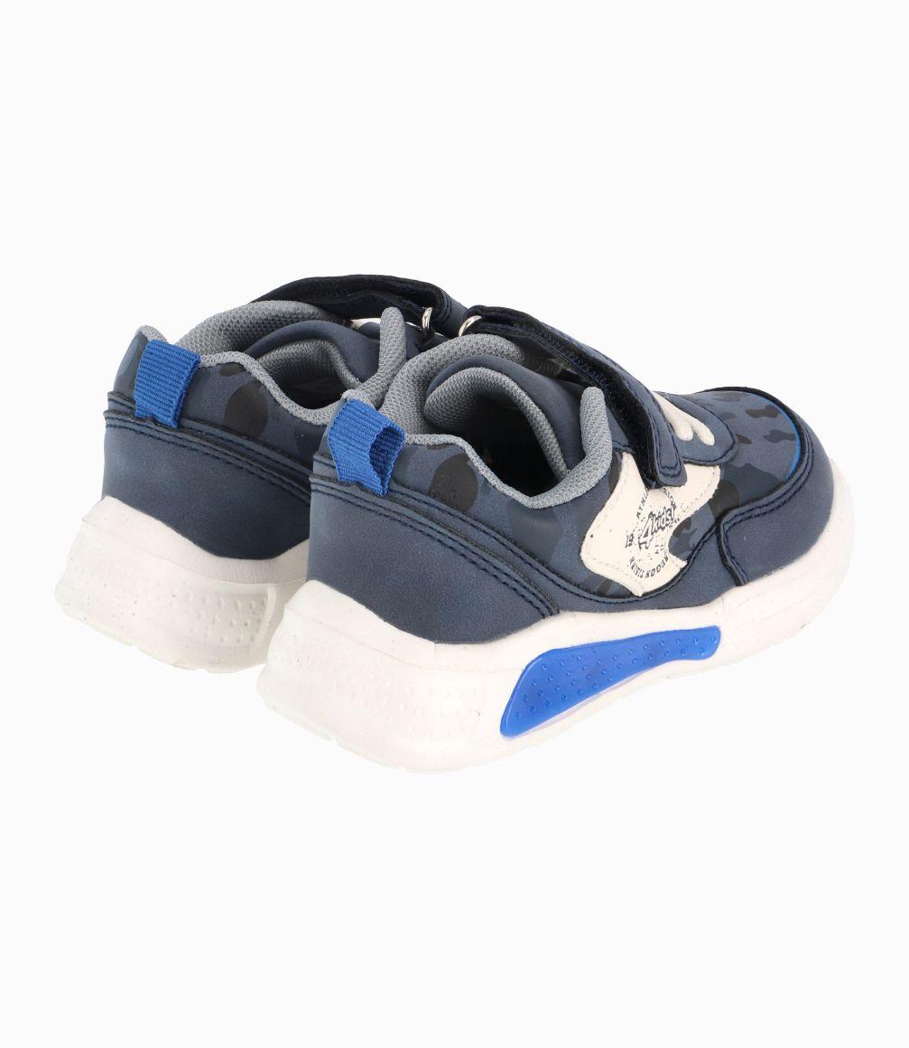 Zapatilla Suela Transparente Bebé Niño Azul Marino 4 Kids-2