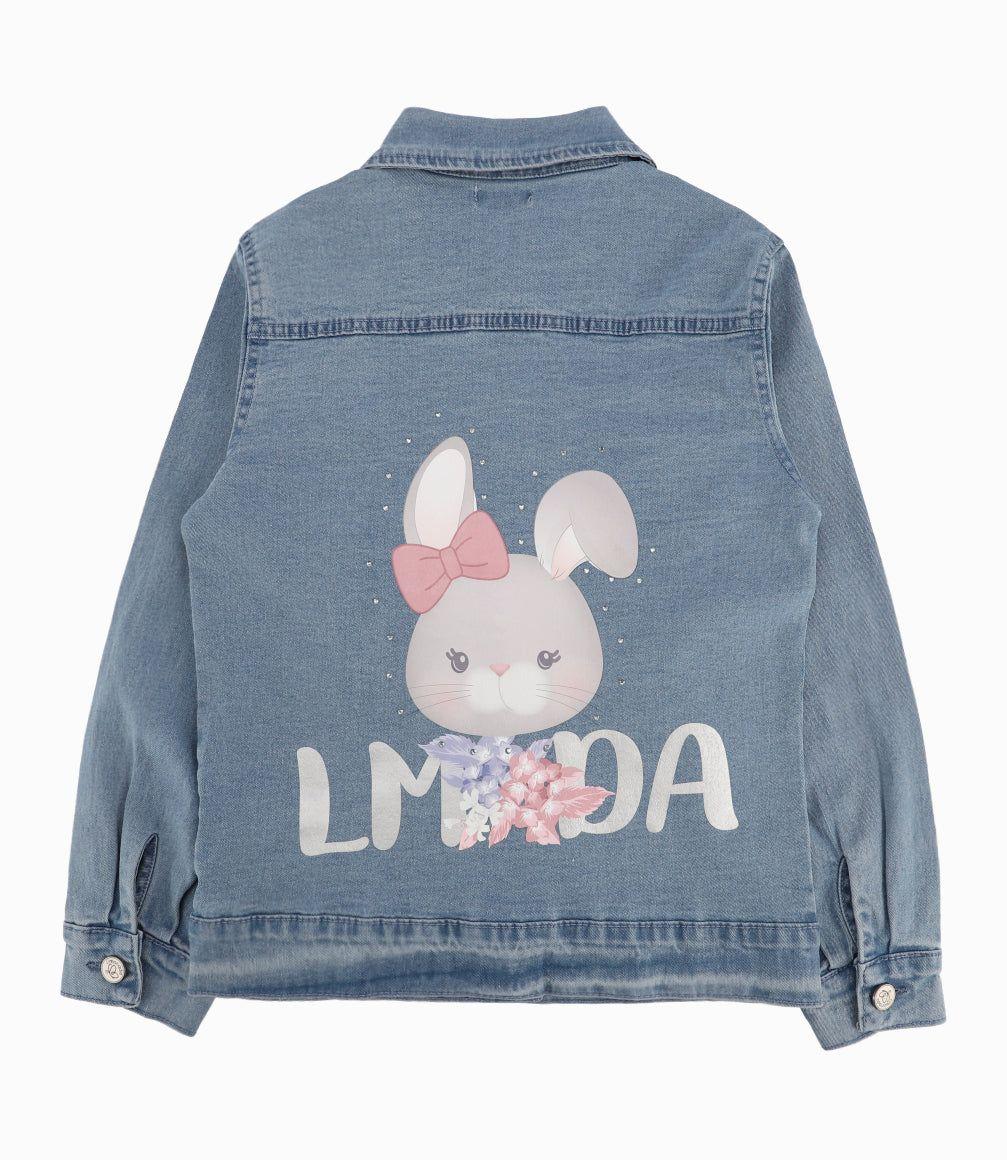 Chaqueta Niña De Denim-5