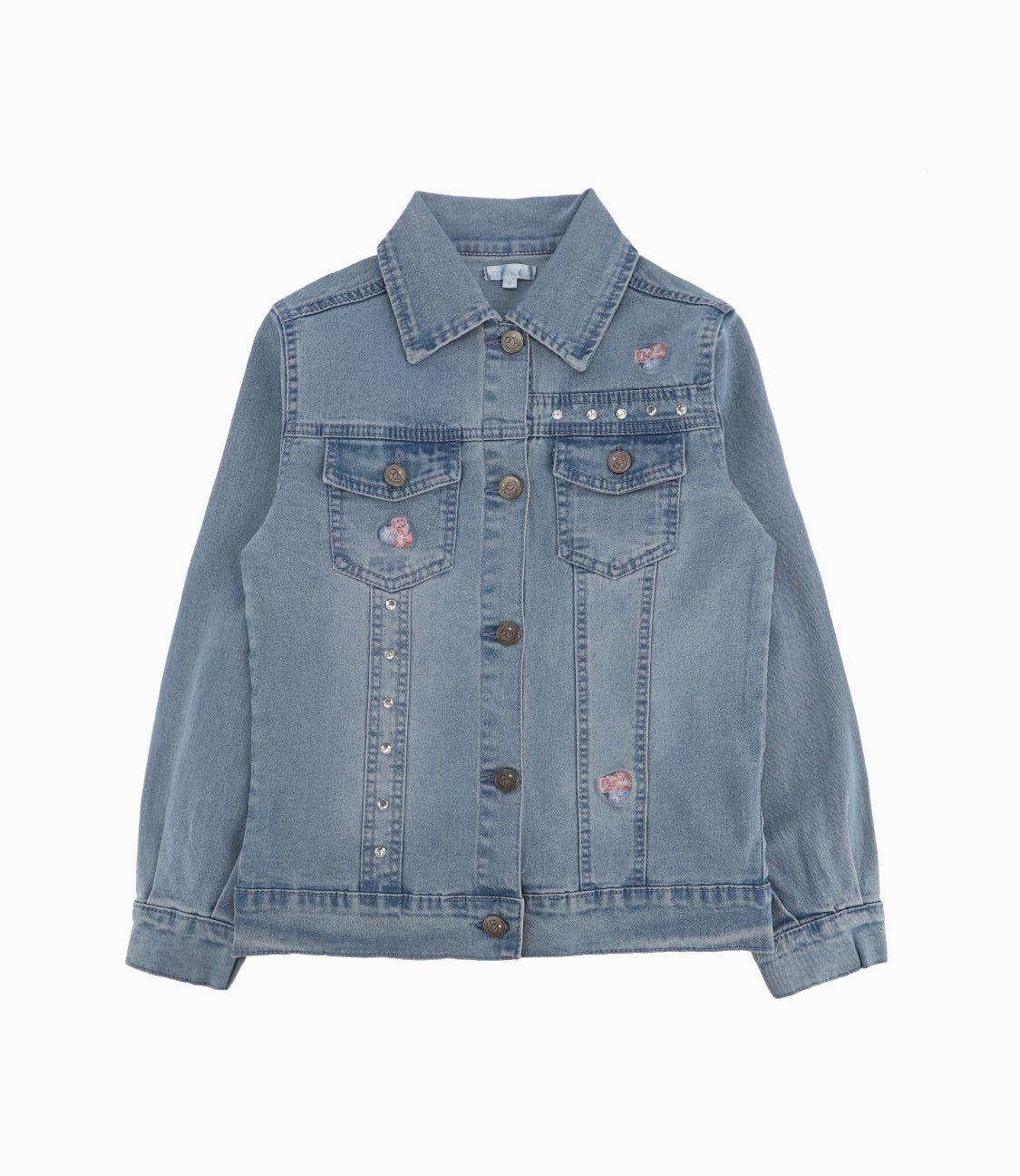 Chaqueta Niña De Denim-9