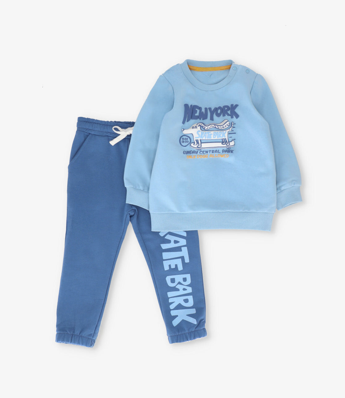 Buzo bebé skate celeste 4 Kids-2