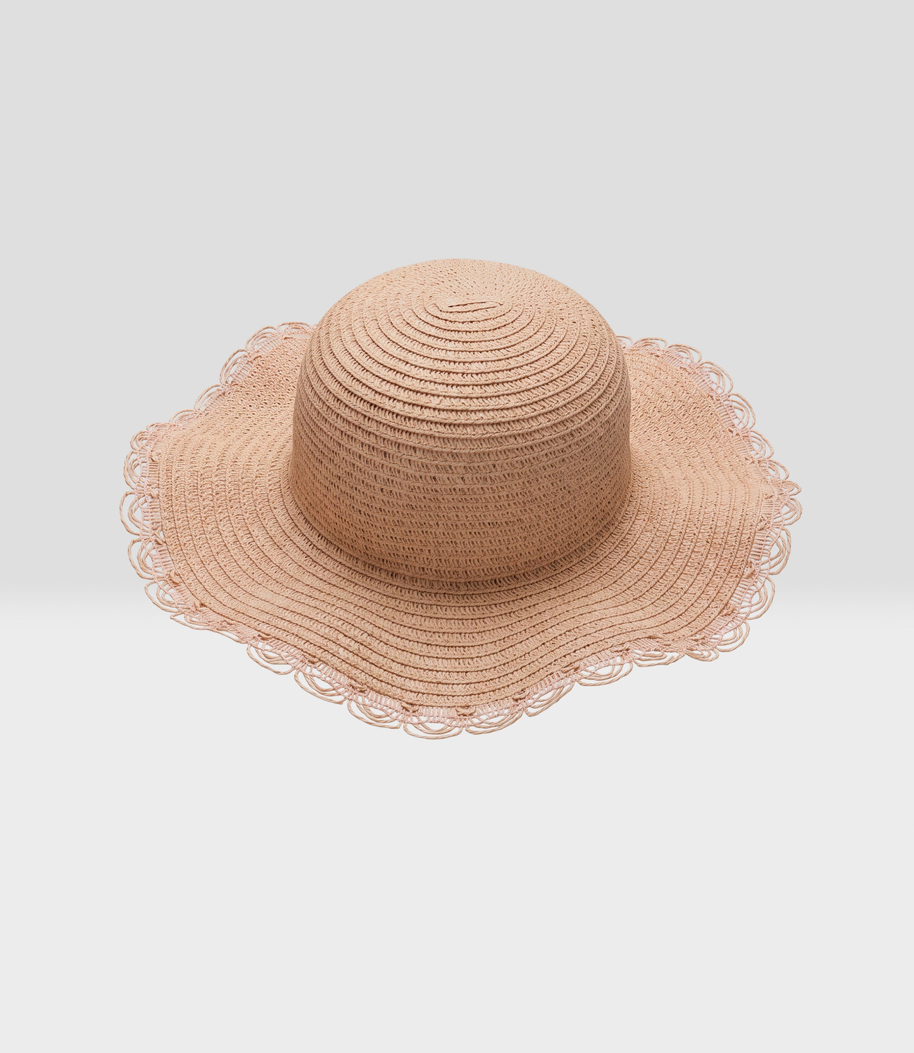 Gorro niña con lazo L91621270102 rosado Limonada-0