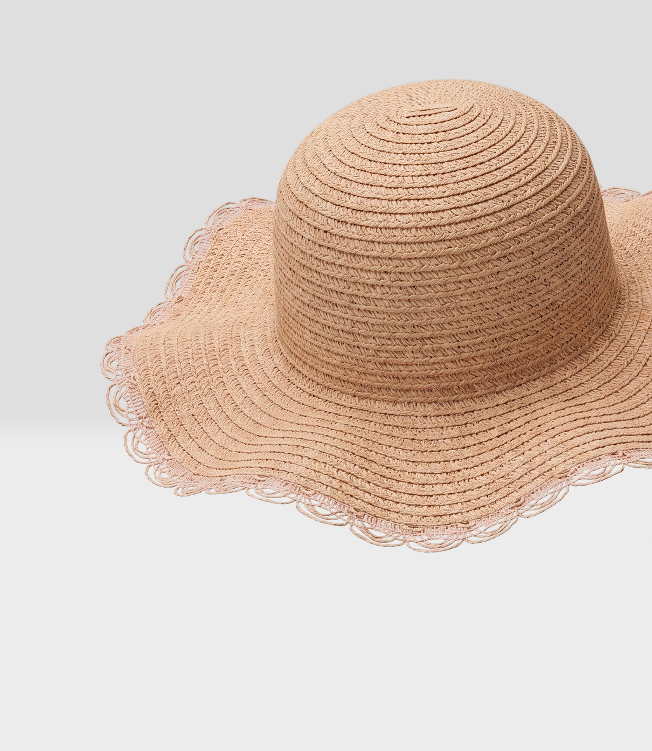 Gorro niña con lazo L91621270102 rosado Limonada-2