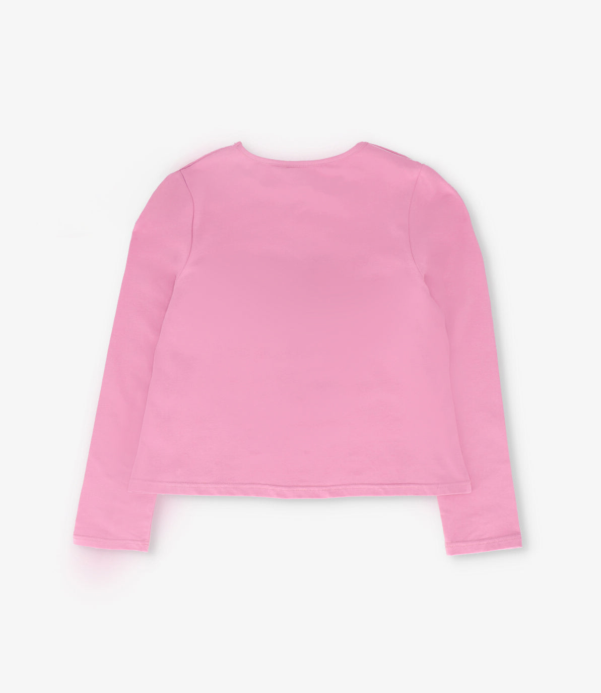 Polera manga larga niña con oso palo rosa Limonada-1