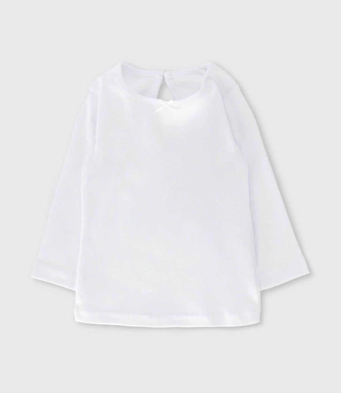 Polera manga larga niña básica 2 unidades rosa Limonada-2