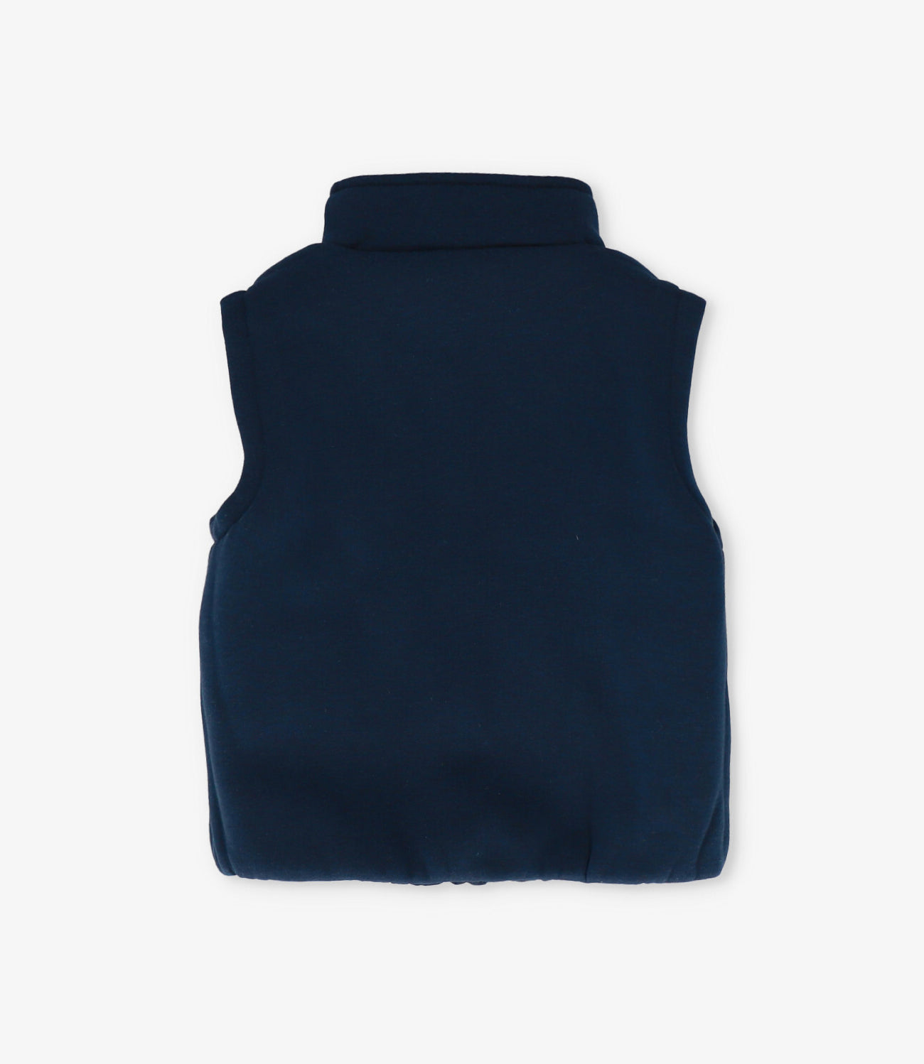 Parka bebé reversible azul marino Black and Blue-4