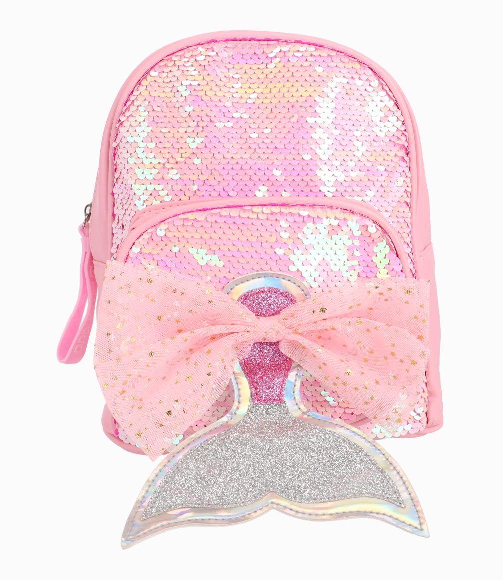 Cartera Niña Con Lentejuelas Limonada Rosado-0