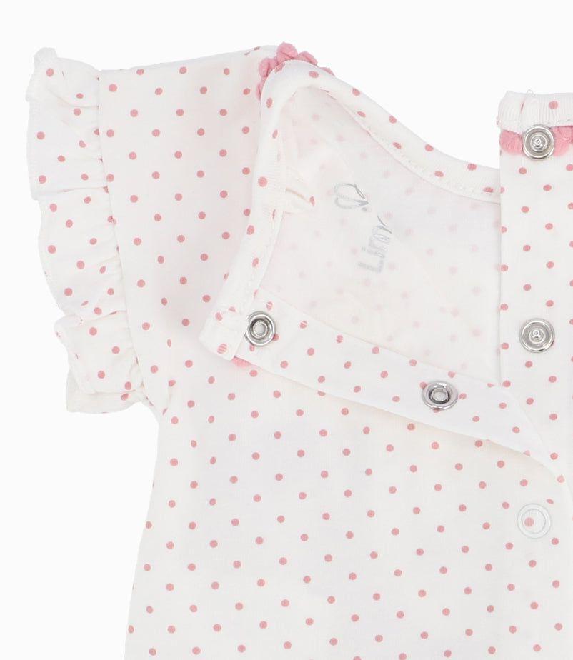 Conjunto Recién Nacida De Polera Y Calzas-3