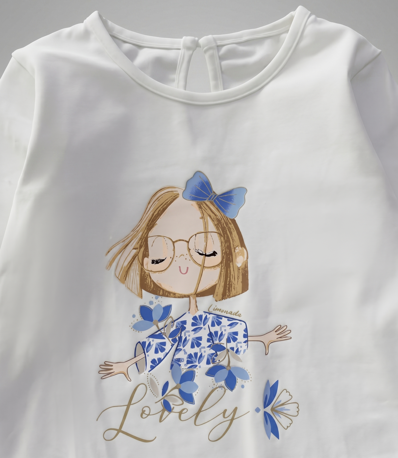 Polera manga larga bebé  L12011270103 crudo Limonada-3