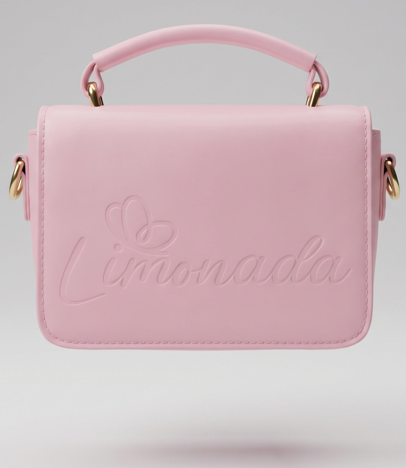 Cartera niña con lazo L91671270399 rosada Limonada-2