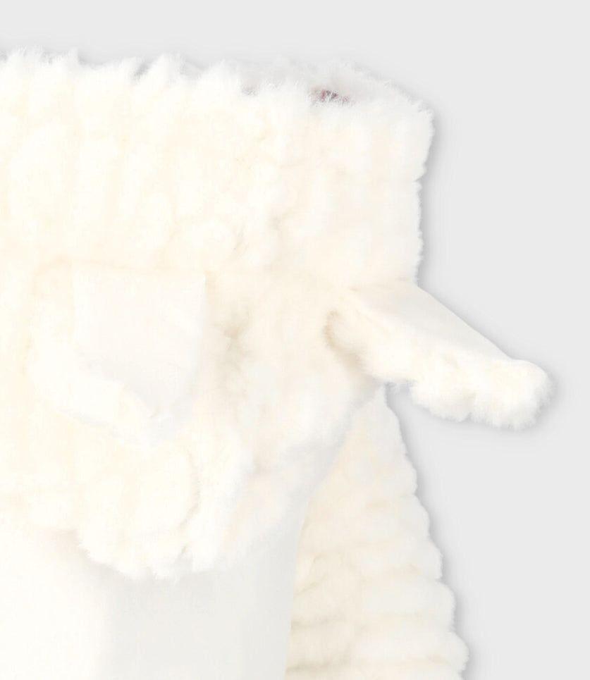 Polerón bebé con polar blanco Limonada-2