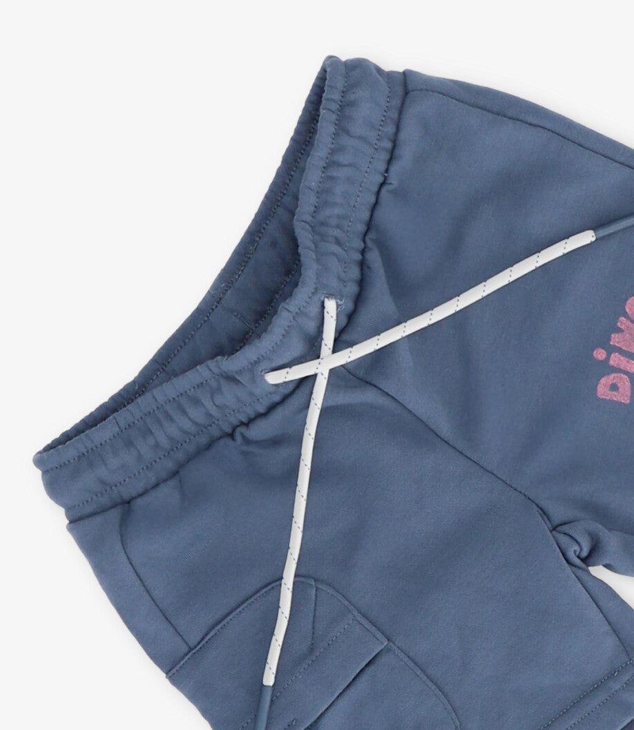 Bermuda niño cargo azul Black and Blue-2