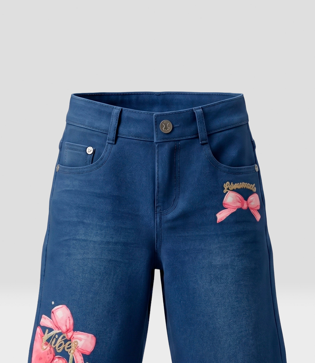 Jeans bebé wide leg cherry L12111270409 denim azul Limonada-3