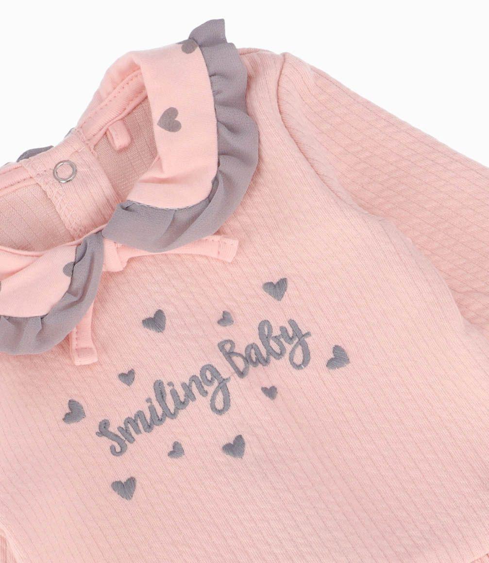 Enterito Smiling Baby Recién Nacida Rosado Limonada-1