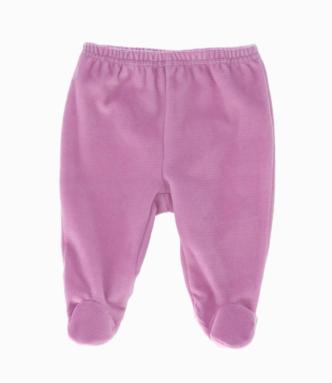 Conjunto recién nacida de polera y calzas Morado LIMONADA-3