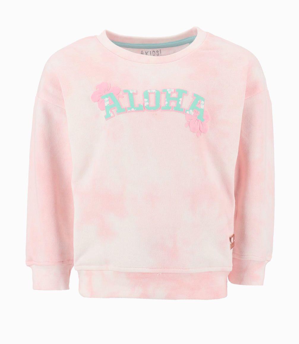 Polerón Niña Con Diseño Rosado-0