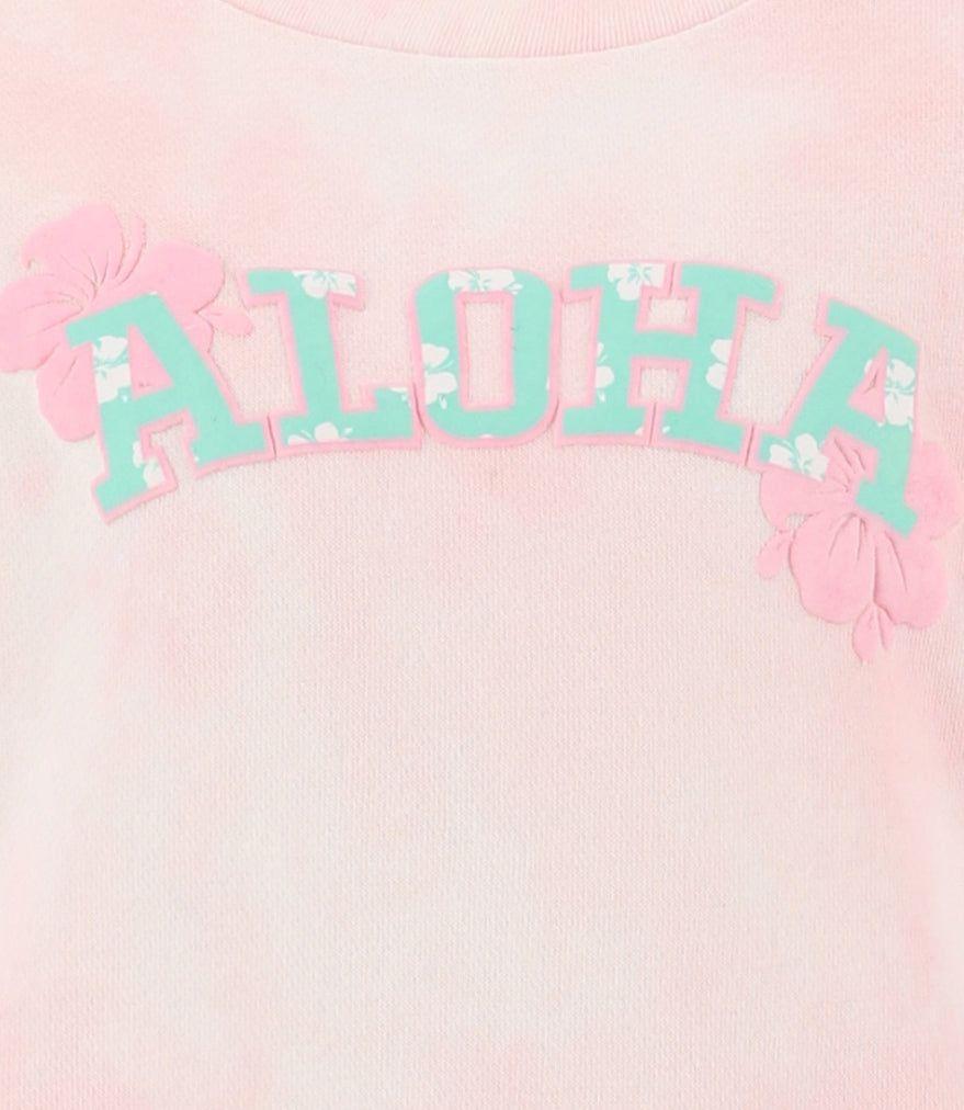 Polerón Niña Con Diseño Rosado-5