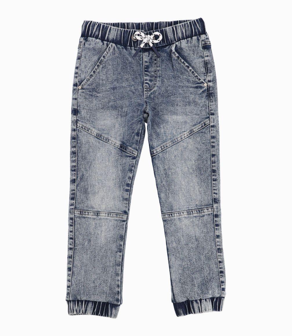 Jeans Niño Holgado Denim Azul-6