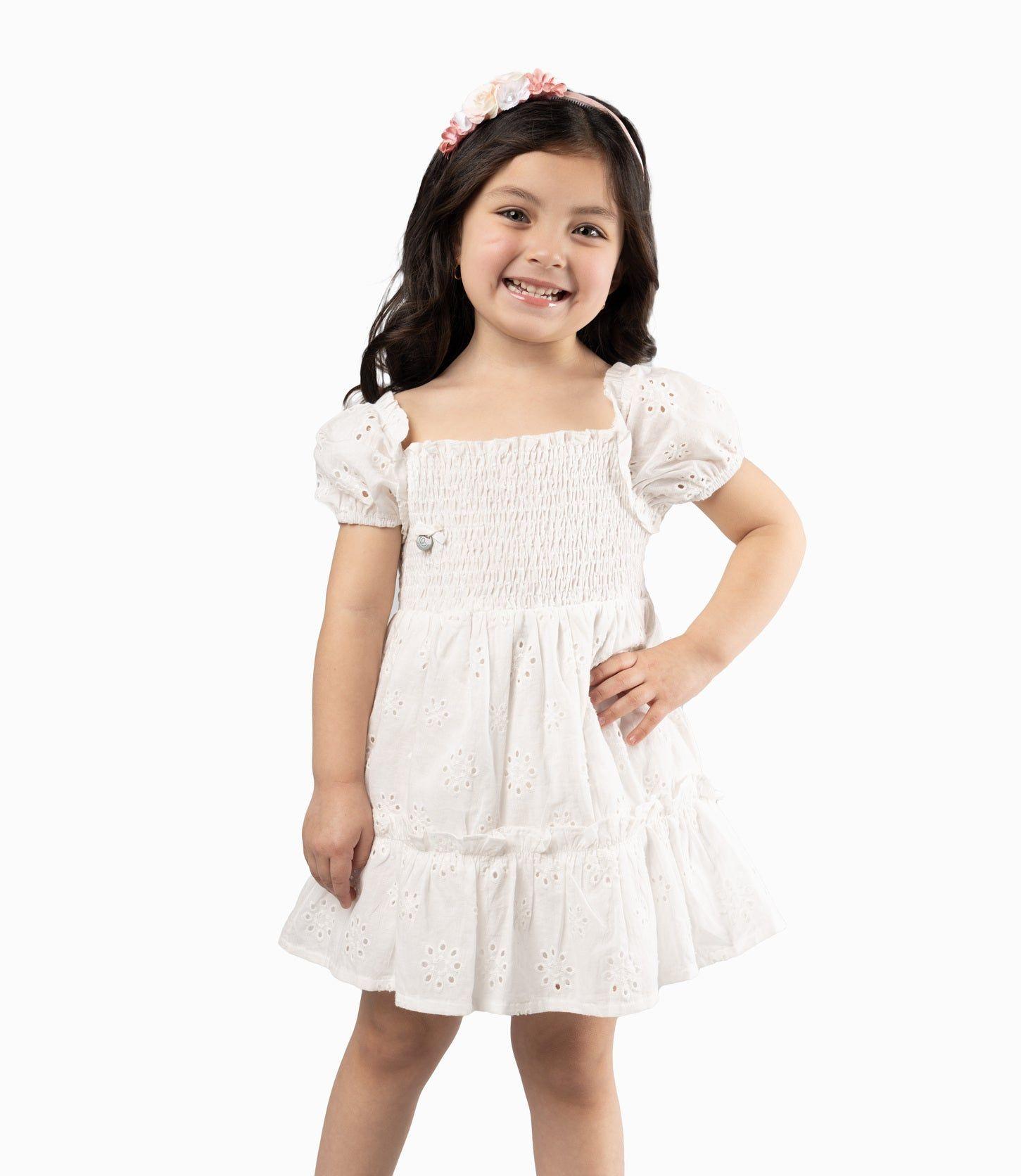 Vestido Bebé Con Flores-3