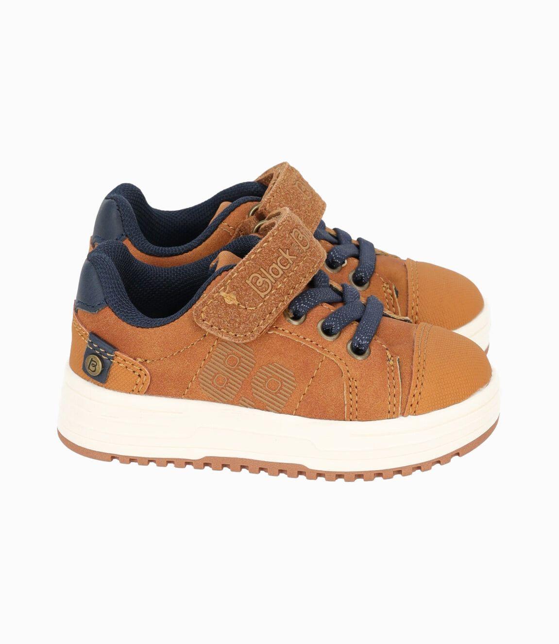 Zapato bebés 89 camel Black and Blue-1