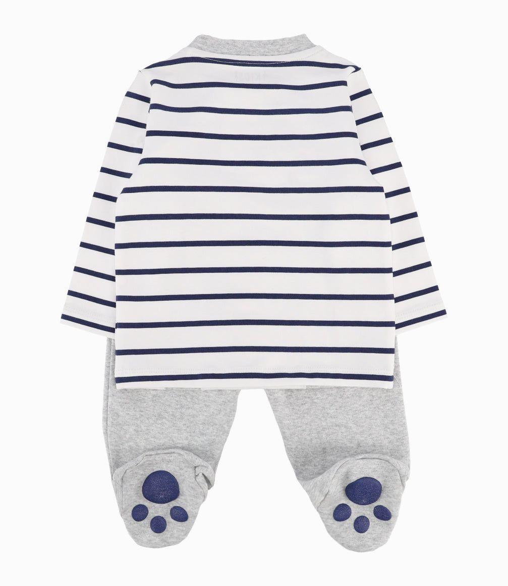 Conjunto Recién Nacido Básico Gris 4 Kids-8