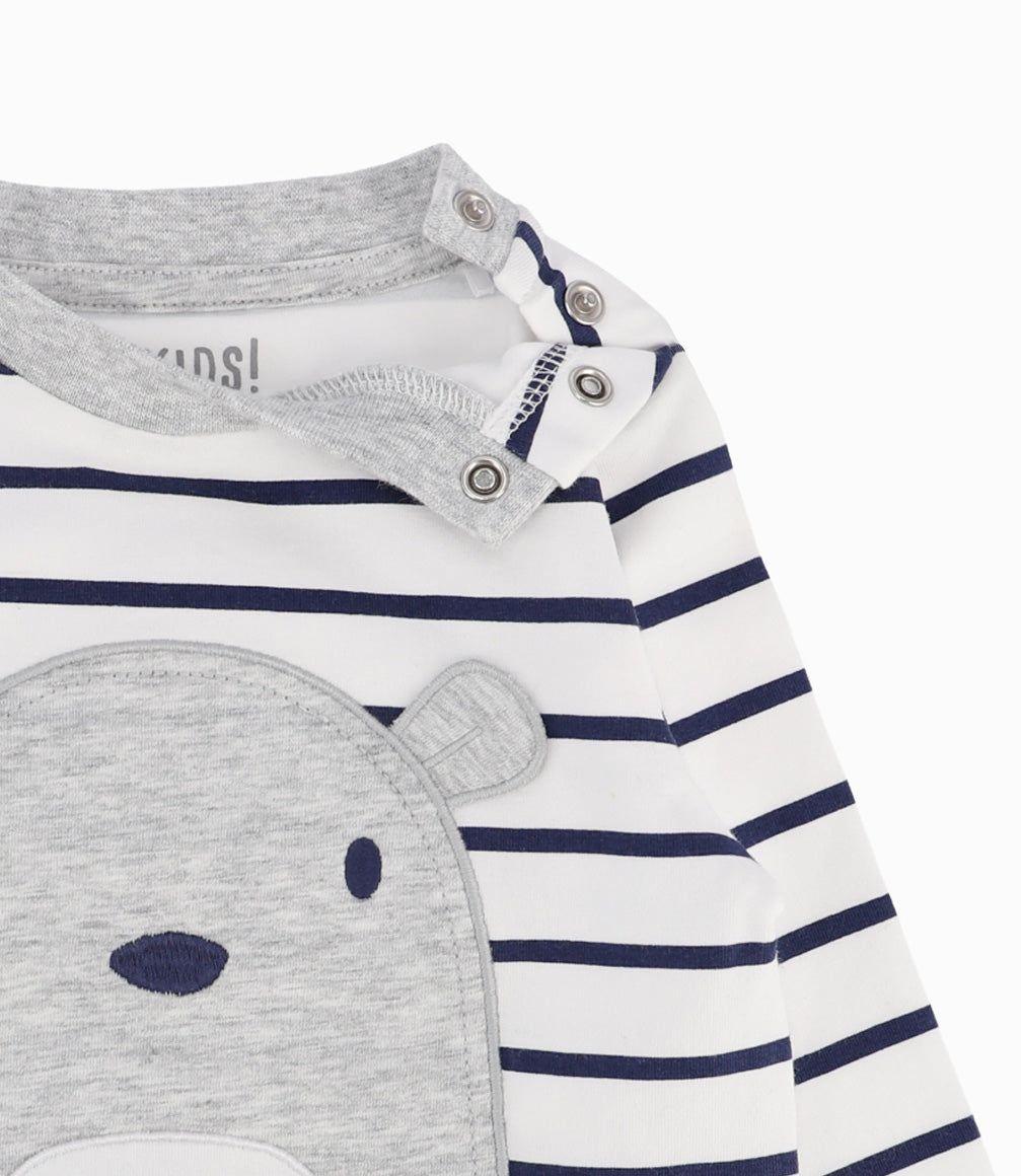 Conjunto Recién Nacido Básico Gris 4 Kids-11