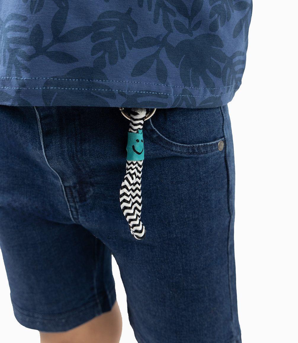 Conjunto Niño Tricolor Azul Marino-8