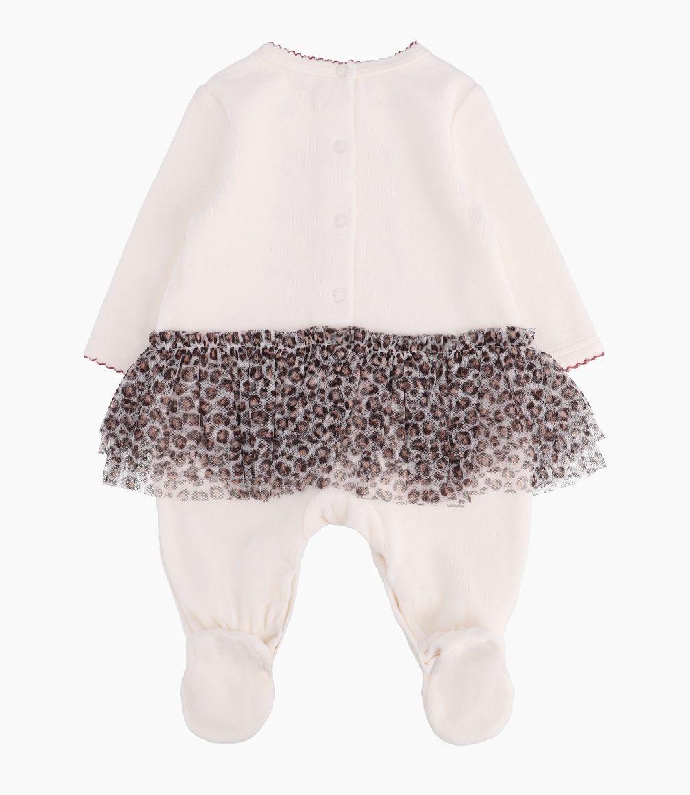 Enterito Recién Nacida Vuelos Animal Print Limonada Crudo-1