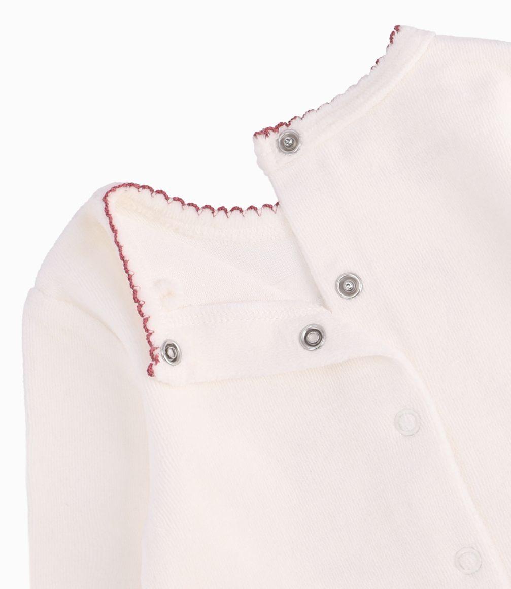 Enterito Recién Nacida Vuelos Animal Print Limonada Crudo-2