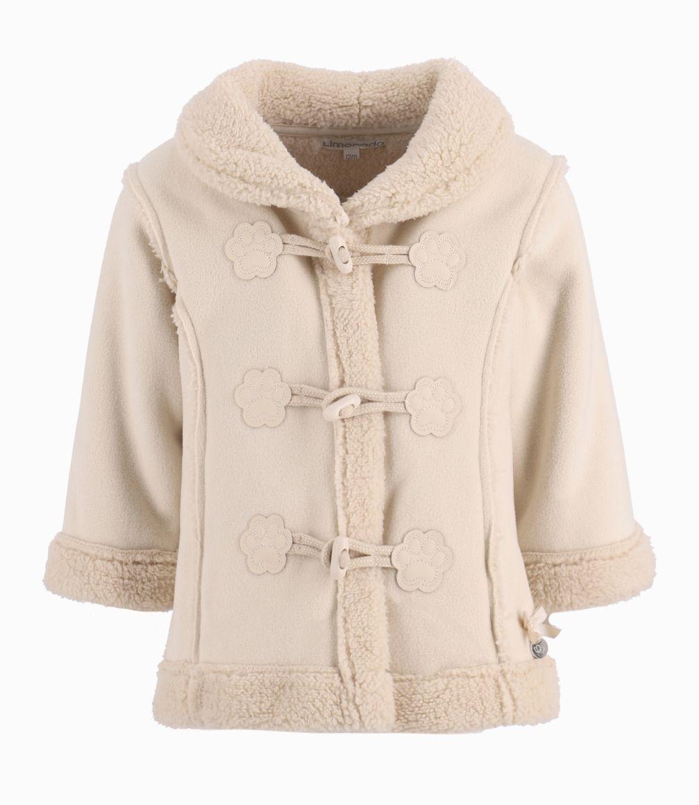 Chaqueta Bebé Niña Montgomery Crudo-0