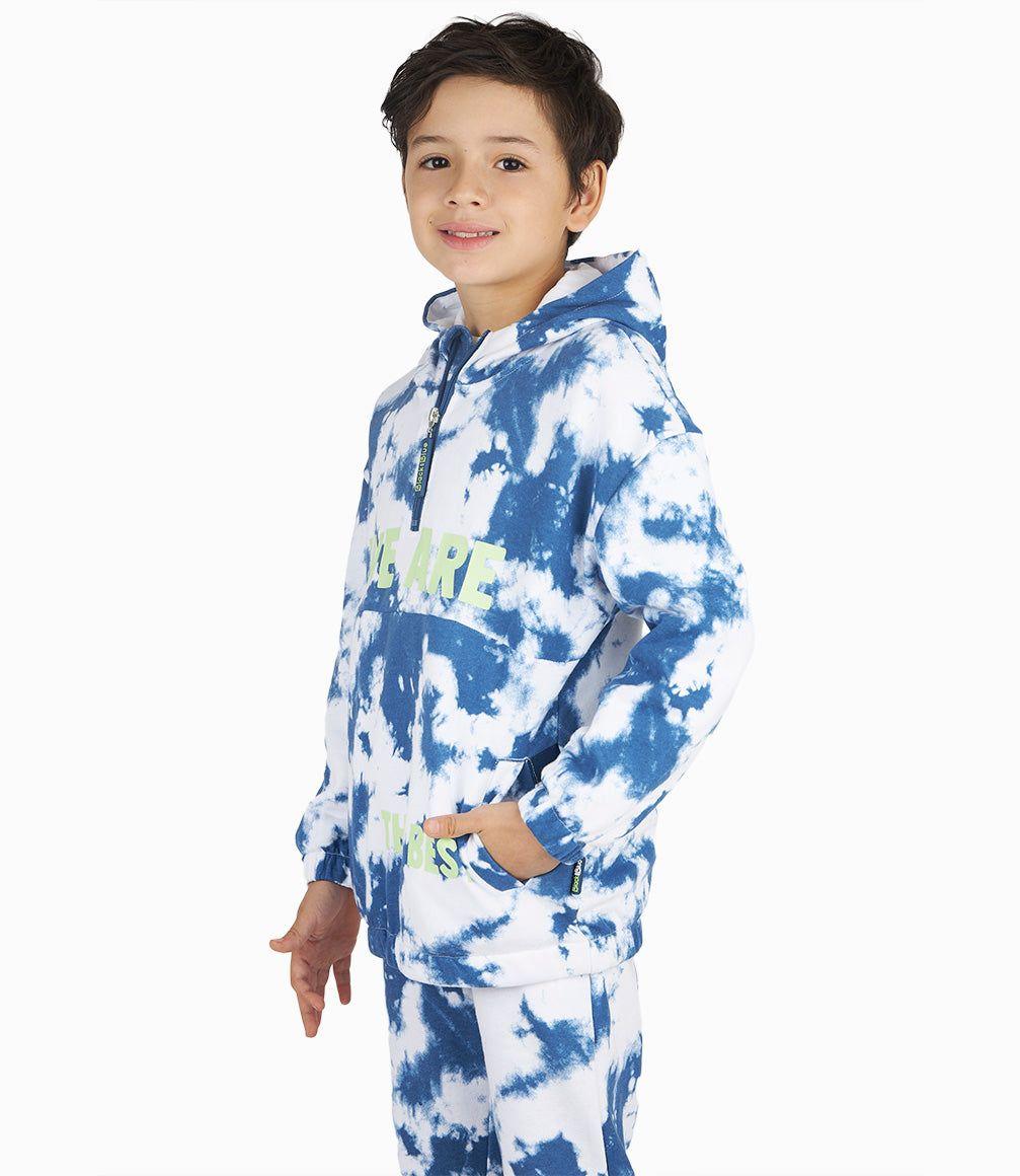 Polerón Niño Tie Dye Con Gorro-3